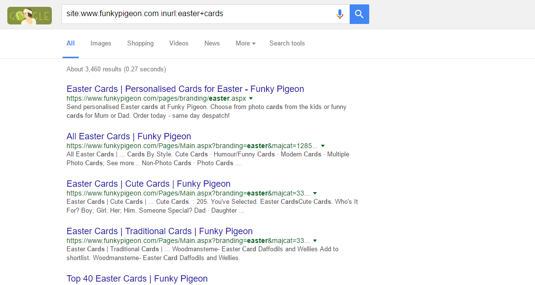 Google Serp Site Search