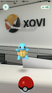 Pokemon Go XOVI Schiggy