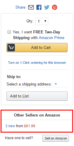 Amazon BuyBox