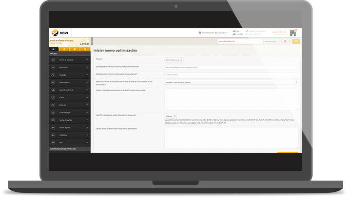 Optimizar URL individuales