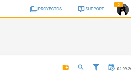 XOVI Suite Project Dropdown