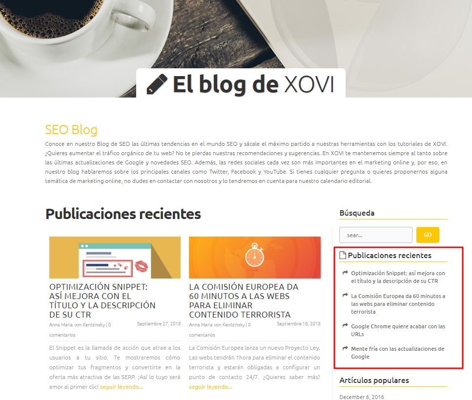 ¿Sigue siendo imprescindible el Sidebar? XOVI